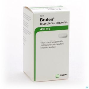 Brufen 400mg Comp Pell Tabl 100 X 400mg