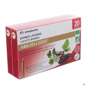 Arkofluide Jambes Legeres Bio Unicadoses 20