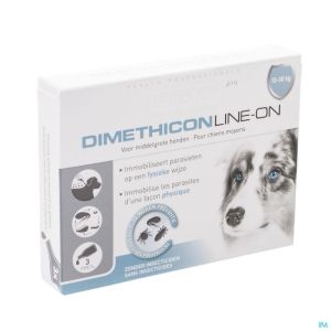 Beaphar Pro Dimethicon Line-on Moyen Chien 3x3ml