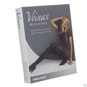 Veinax Mi-bas Microtrans 2 Long Noir Taille 2