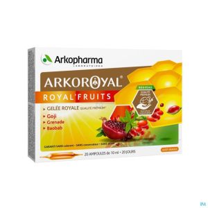 Arkoroyal Royal Fruits Amp 20x10ml