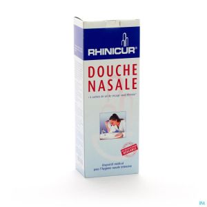 Rhinicur Douche Nasale + 4 Sachets Sel Rincage