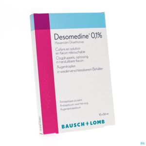 Desomedine 0,1 % Collyre 10x0,6ml