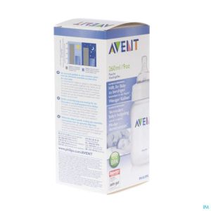 Avent biberon natural 260ml