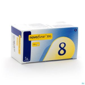 Novofine Aig Ster 8mm/30g 100 Pc