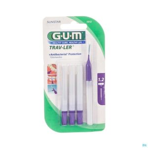 Gum Proxabrush Travel Cyl. Xfine 4 1512