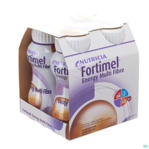 Fortimel Energy Multi Fibre Chocolat 4x200ml