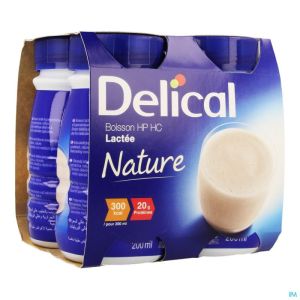 Delical Boisson Lactee Hp-hc Nature 4x200ml