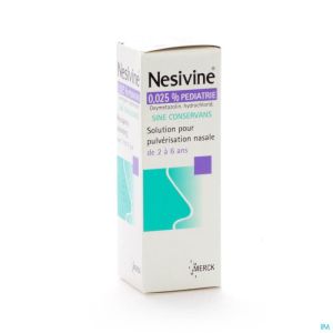 Nesivine 0,025% Sine Conserv Ped Spray Nas 10ml