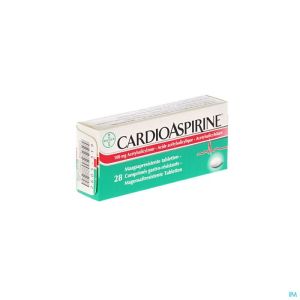 Cardioaspirine Gastro Resist. Tabl 28 X 100mg