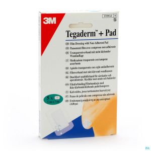 Tegaderm + Pad 3m Transp Steril 5cmx 7cm 5 3582p