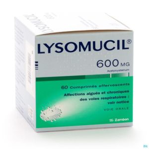 Lysomucil Cpr Eff. 600mg 60