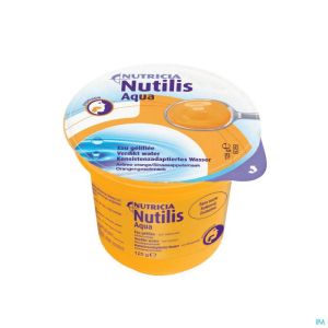 Nutilis Eau Gelifiee Orange Cups 12x125g