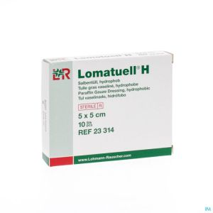 Lomatuell H Compresse Ster 5x 5cm 10 23314