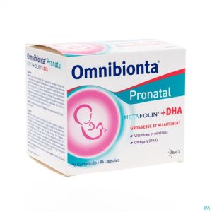 Omnibionta Pronatal Metafolin+dha Tabl 96+caps 96