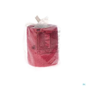 Coban Bandage élastique Rouge 7,5cm X 457cm