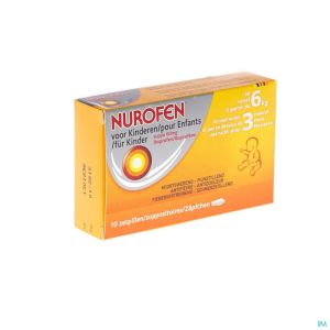 Nurofen Enfant 60mg Suppo 10 X 60mg