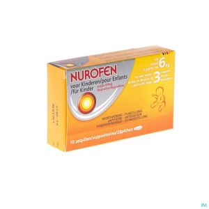 Nurofen Enfant 60mg Suppo 10 X 60mg