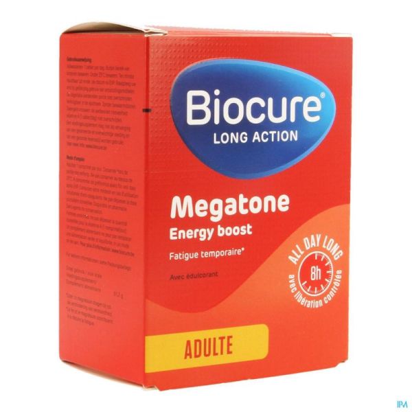 Biocure Long Action Megatone Energy Boost Comp 60