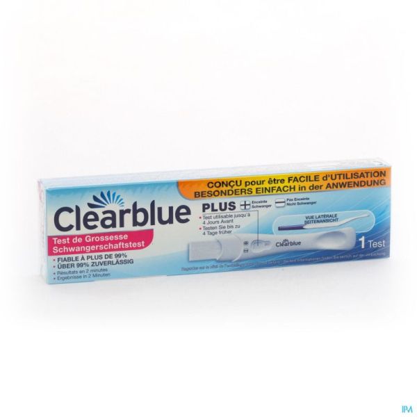 Clearblue Plus Test Grossesse 1