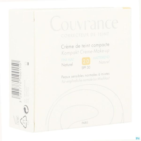 Avene Couvrance Cr Teint Comp.oil Fr. 02 Natur 10g