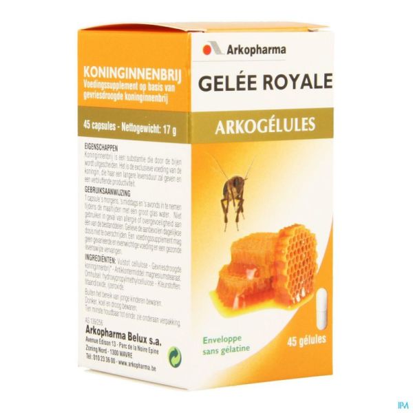 Arkogelules gelee royale vegetal 45