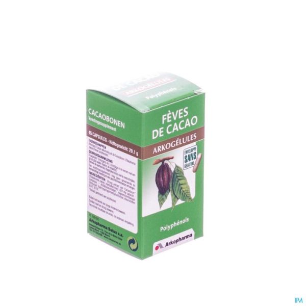 Arkogelules feves de cacao vegetal 45