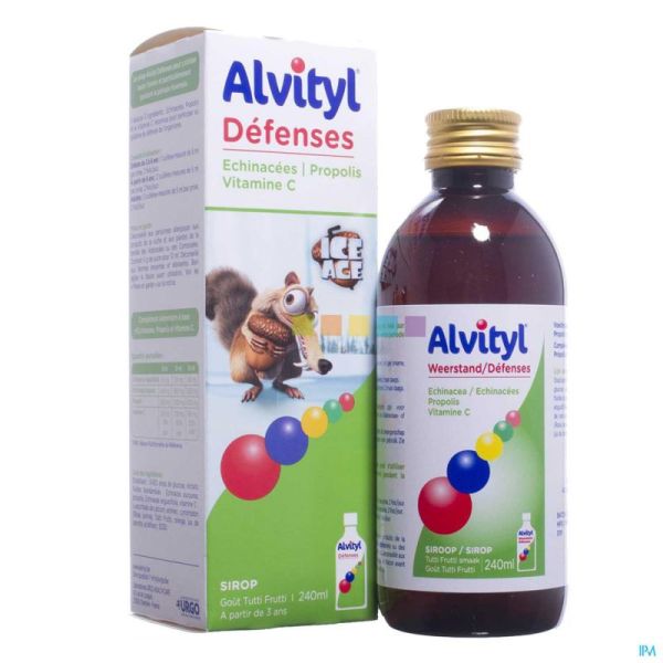 Alvityl defenses adg sirop 240ml