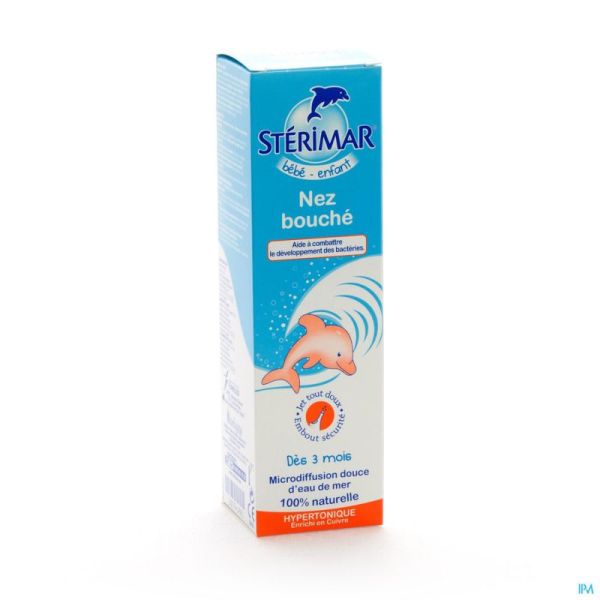 Sterimar Hypertonique Spray Nasal Bebe 100ml