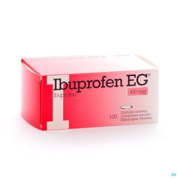 Ibuprofen Eg 400mg Comp Pell 100 X 400mg