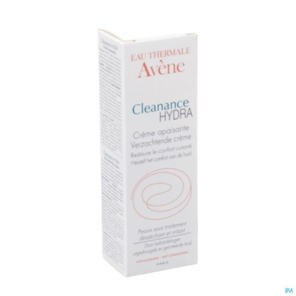 Avene Cleanance Hydra Creme Apaisante Nf 40ml