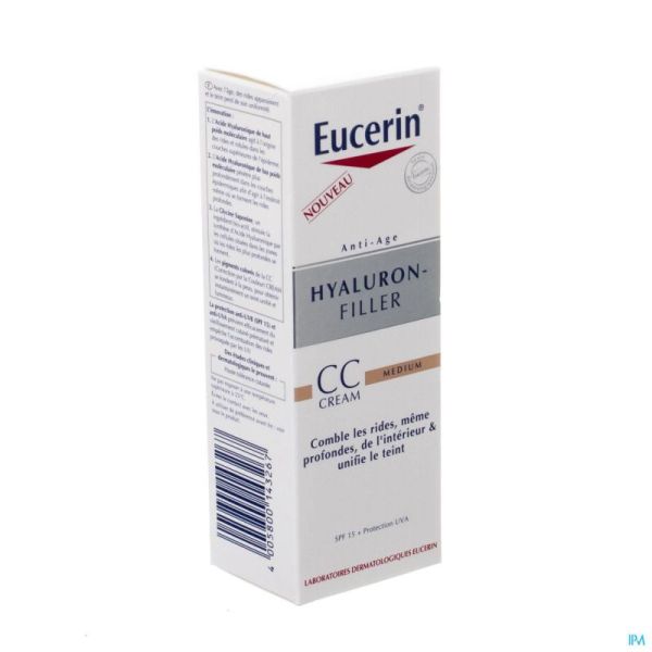 Eucerin Hyaluron Filler Cc Creme Medium 50ml