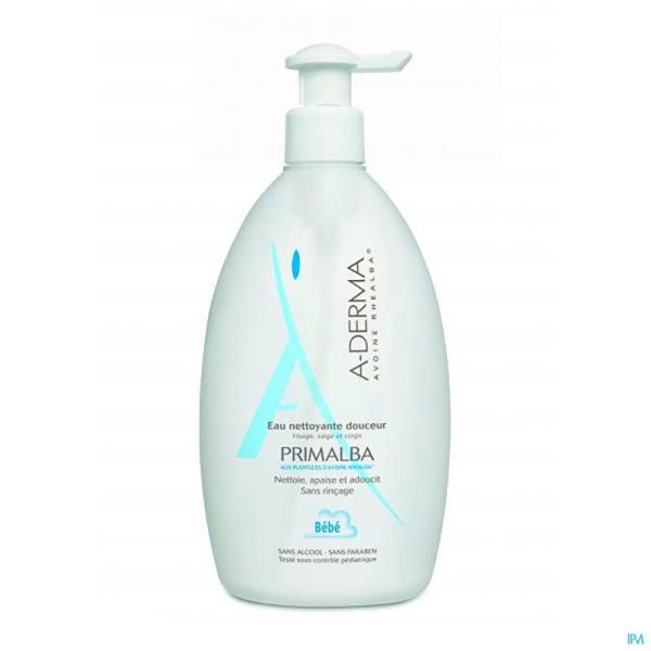 Aderma primalba eau nett visage-corps bebe 500ml