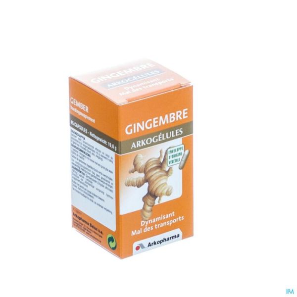 Arkogelules gingembre vegetal 45