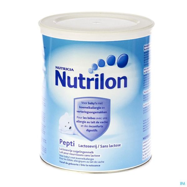 Nutrilon Pepti Sans Lactose Pdr 450g