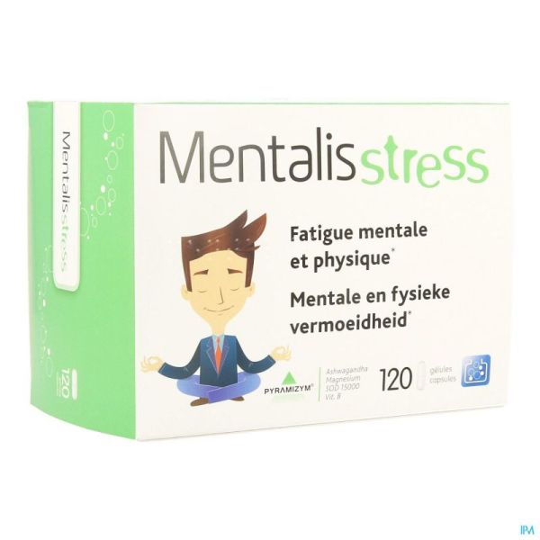 Mentalis Stress Caps 120