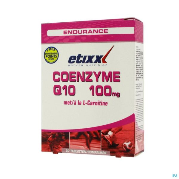 Etixx Co-enzyme Q10 100 30t