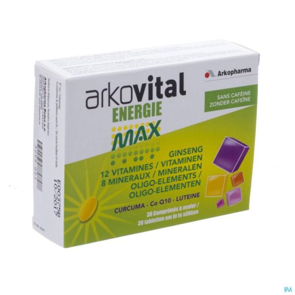 Arkovital Energie Max Comp 30