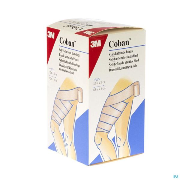 Coban 3m Bandage El. Skin Roul.10,0cmx4,57m 1584p