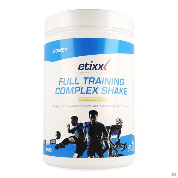 Etixx Full Training Vanille Pdr 1000g