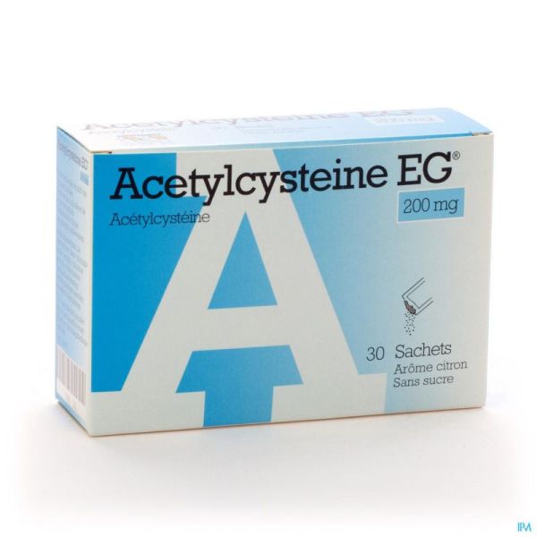 Acetylcysteine Eg Sach 30x200mg