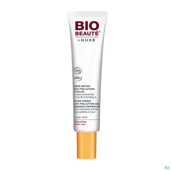 Bio Beaute Creme Detox A/pollution Eclat 40ml