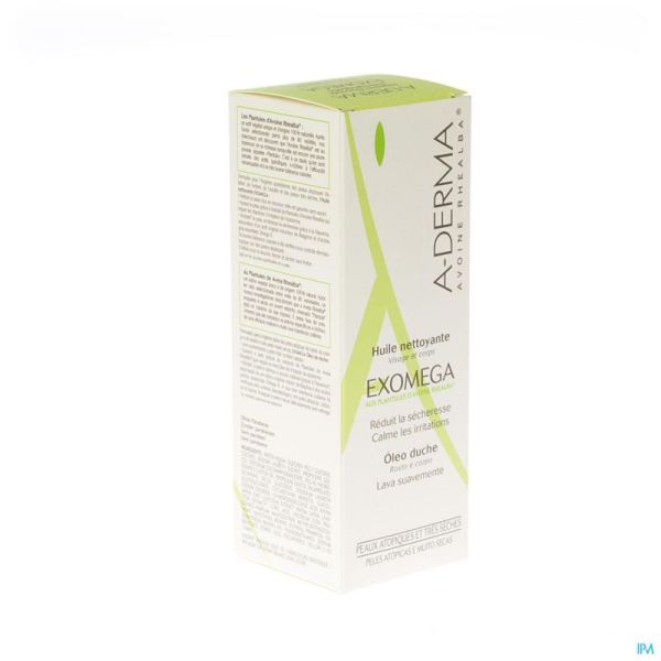 Aderma Exomega Huile Nettoyante 200ml