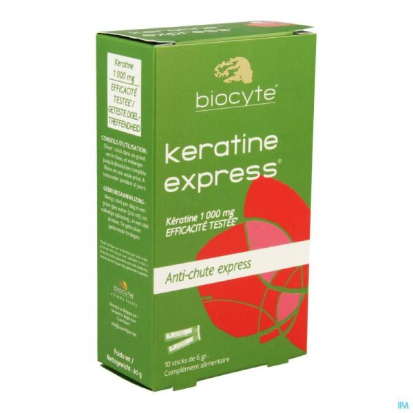 Biocyte Keratine Express Sticks 10x6g