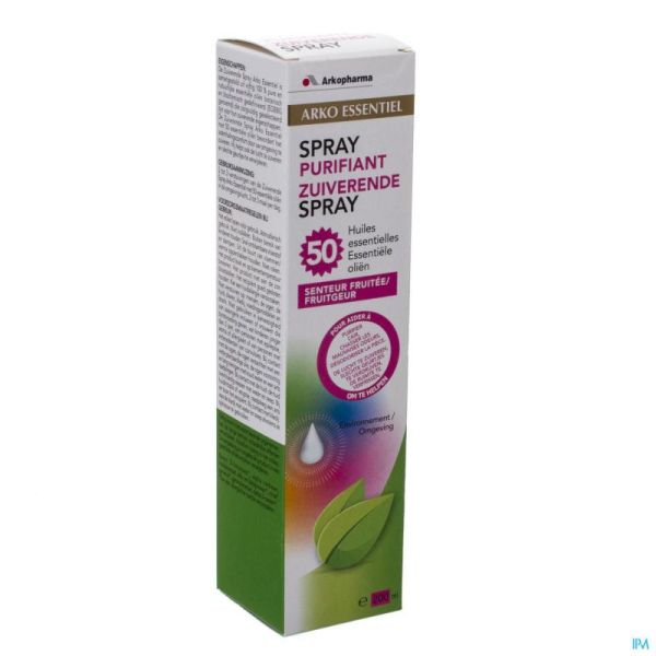 Arko Essentiel Spray Purifiant 50 Hle Ess 200ml
