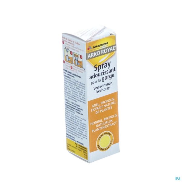 Arkoroyal Spray Adoucissant Gorge 30ml