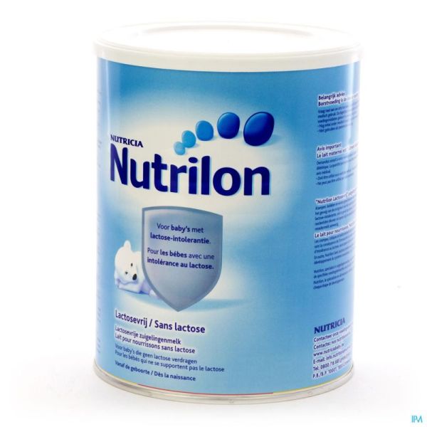 Nutrilon Sans Lactose Pdr 800g