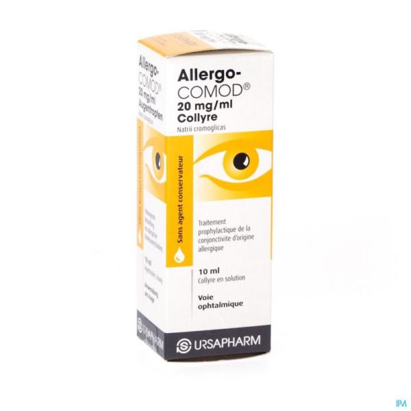 Allergo Comod 2% Collyre 10ml