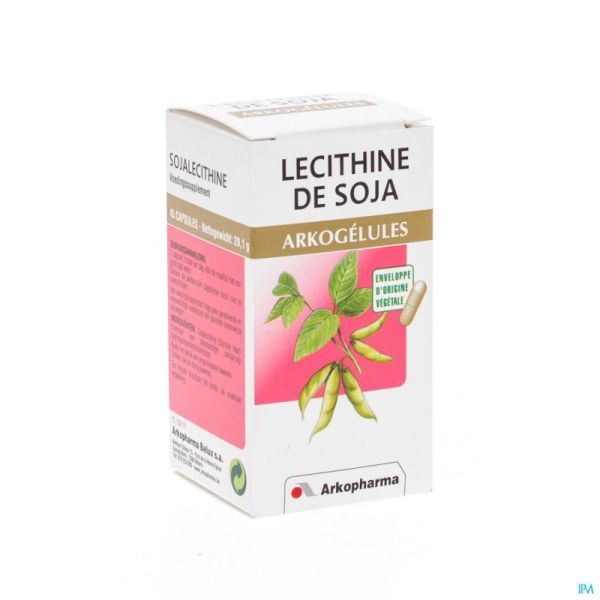 Arkogelules Lecithin Soja Vegetal 45