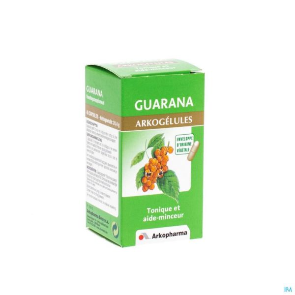 Arkogelules guarana vegetal 45